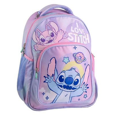 School backpack 42cm disney lilo & stitch i love stitch, , medium