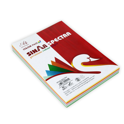 A4 paper rainbow pack 80gsm 250pcs