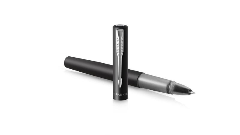 Parker vector xl black ct set rollerball + free pouch, , medium-null