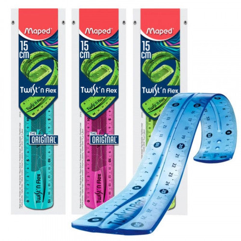 Maped flexible ruler twist 'n flex 15cm-null