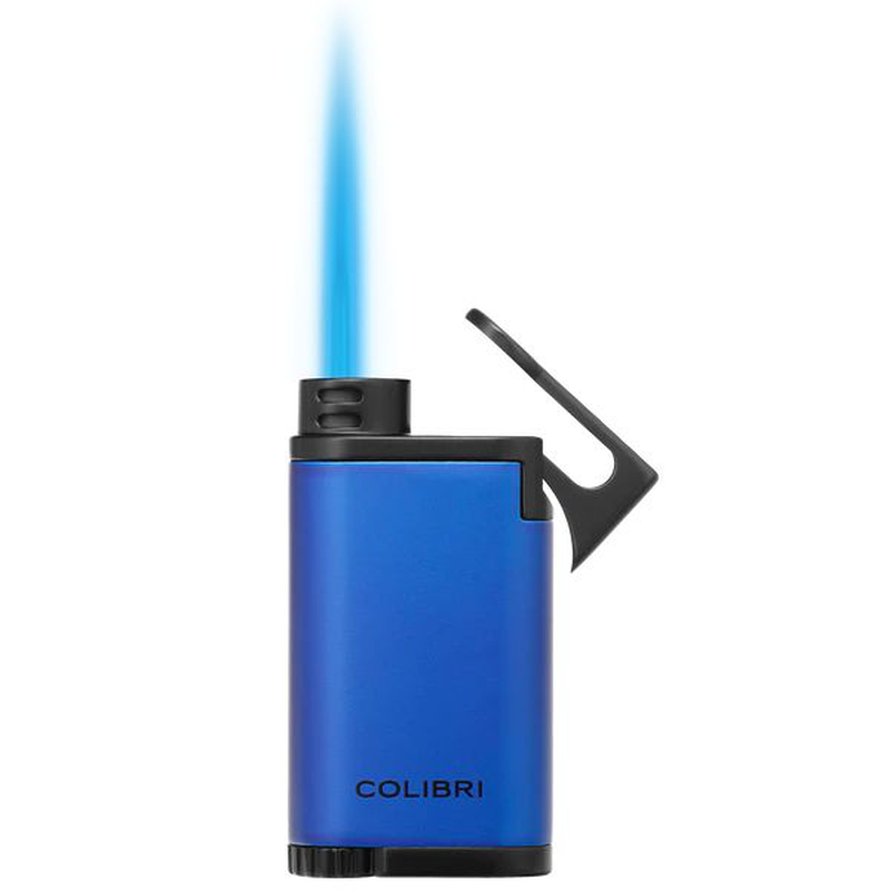 Colibri lighter belmont metallic blue + black, , medium image number null