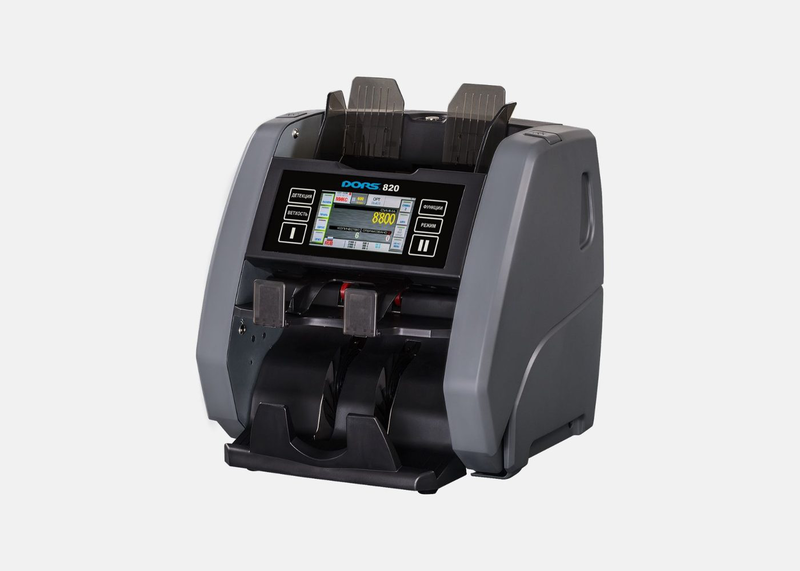 Banknote counter & authentication device double power – dors 820 – twin pocket, , medium-null