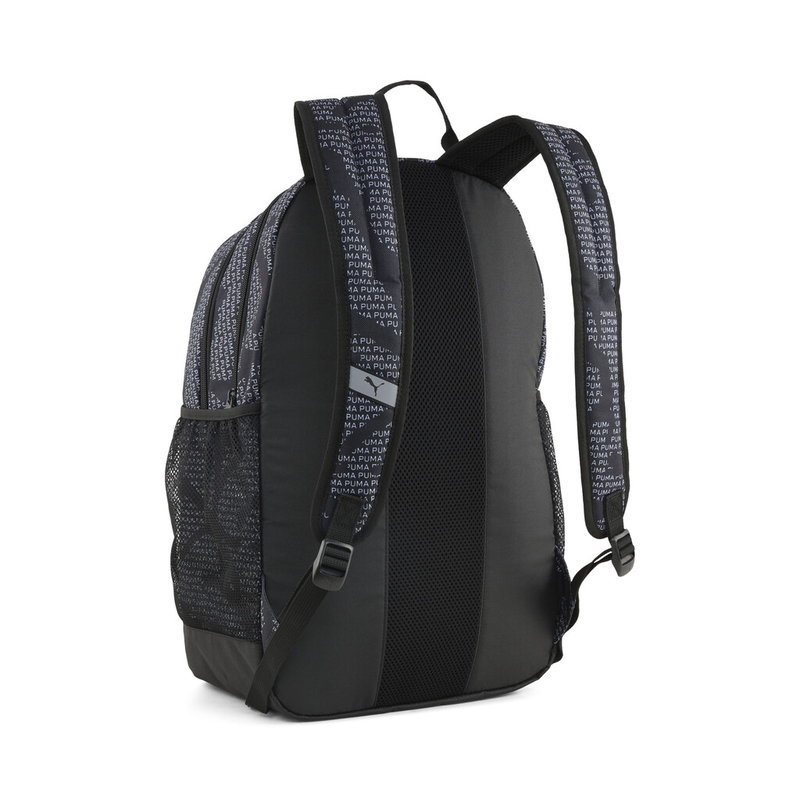 Puma academy backpack black logo-null