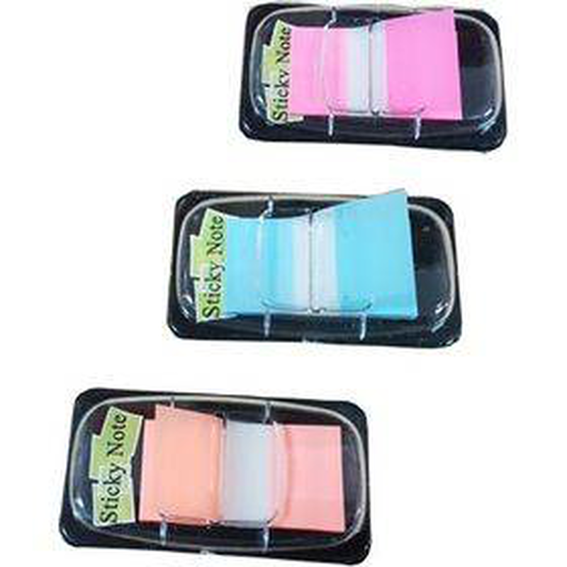 Product image: B/r index flags 25x45 50 sheets blue br43111, , medium-null