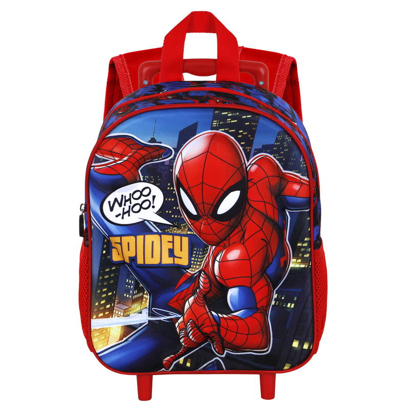 SPIDERMAN JUNIOR TROLLEY BACKPACK 3D-null