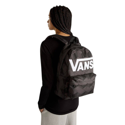 Old skool drop v backpack, Black / Asphalt, medium