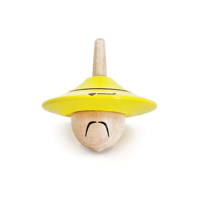 The chinese wooden spinning top, , medium
