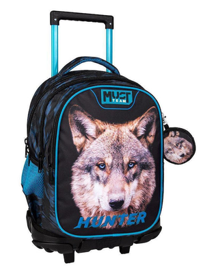 Must trolley bag 34x20x44cm 3cases hunt wolf, , medium