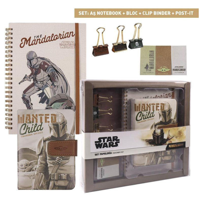 Product image: Mandalorian the child stationary set, , medium-null
