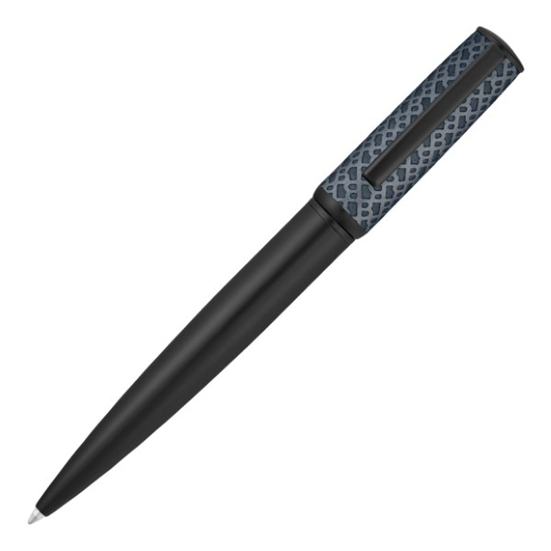 Hugo Boss ballpoint pen arche monogram black & navy, , medium-null