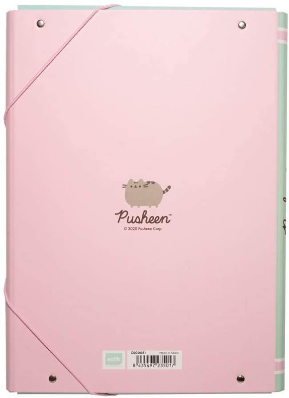 Product image: Pusheen a4 elasticated folder pusheen foodie collection-null