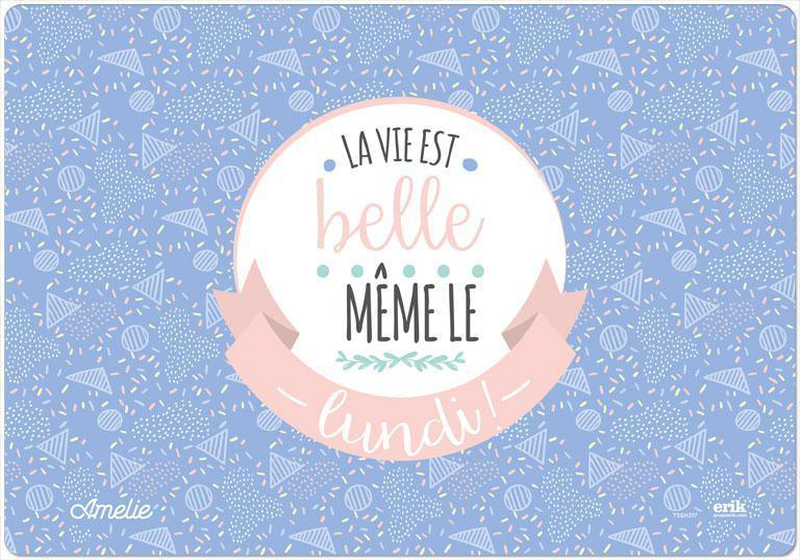 Erik grupo amelie french desk mat 34 x 49 cm-null