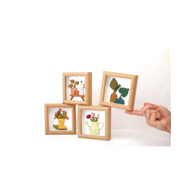 Graine creative fimo miniature frame kit boot, , medium-null
