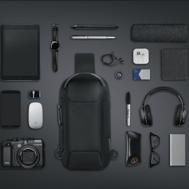 Mark ryden odyssey black mini crossbody bag anti-theft-null