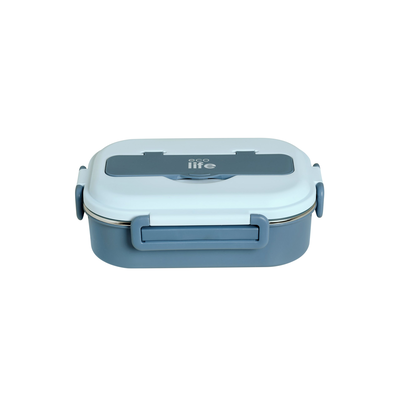 Ecolife lunch box light blue 1lt,  Ecolife lunch box light blue 1lt, , medium