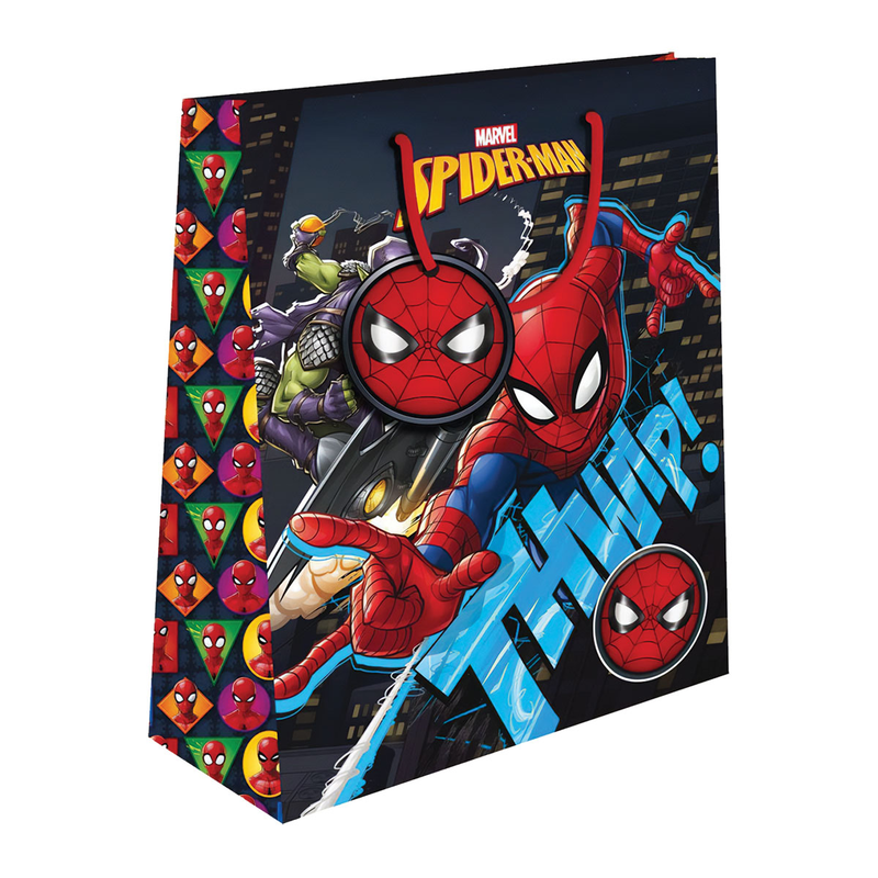 Spiderman gift bag, , medium-null