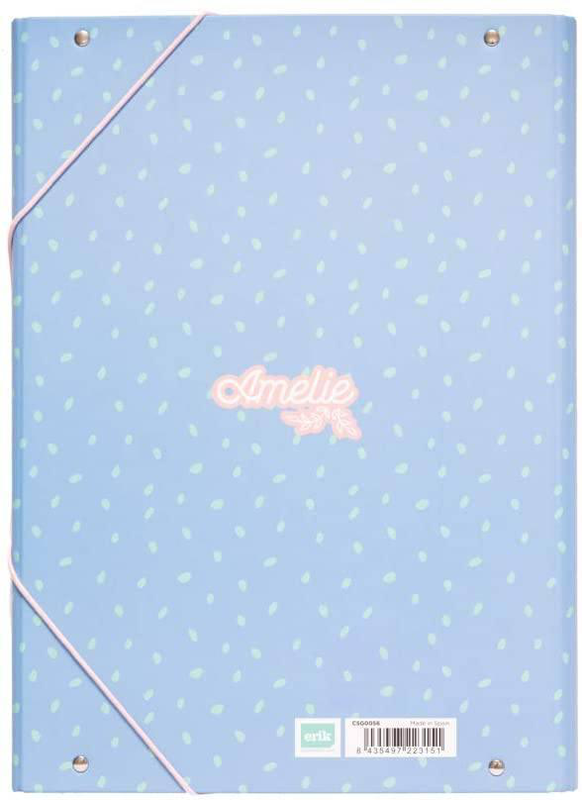 Erik grupo a4 elasticated corner file - amelie pastel collection image number null