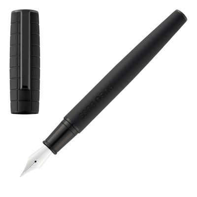 Hugo Boss fountain pen arche bauhaus black