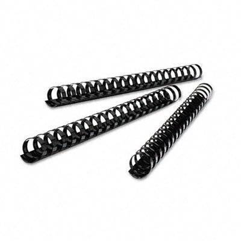 Opus plastic spirals for binding 18mm (100 pcs)(max 150 sheets), , medium-null