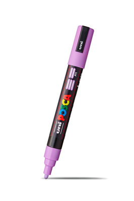 Posca uni medium paint marker lavender, , medium
