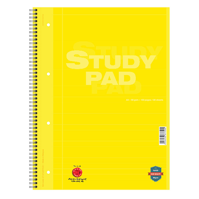Camel study writing pad a4 90gsm 160p yellow, , medium