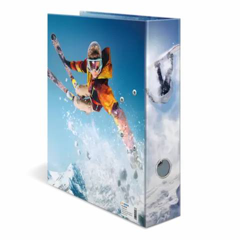 Herma motif file a4 winter sport, a4, cardboard, multicolour, 7 cm, lever, 1 pc(s), , medium-null
