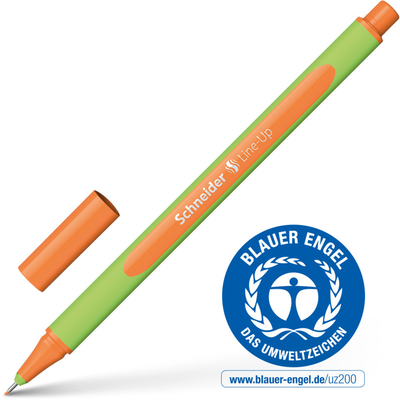 Pen fineliner line-up 04 tango-orange