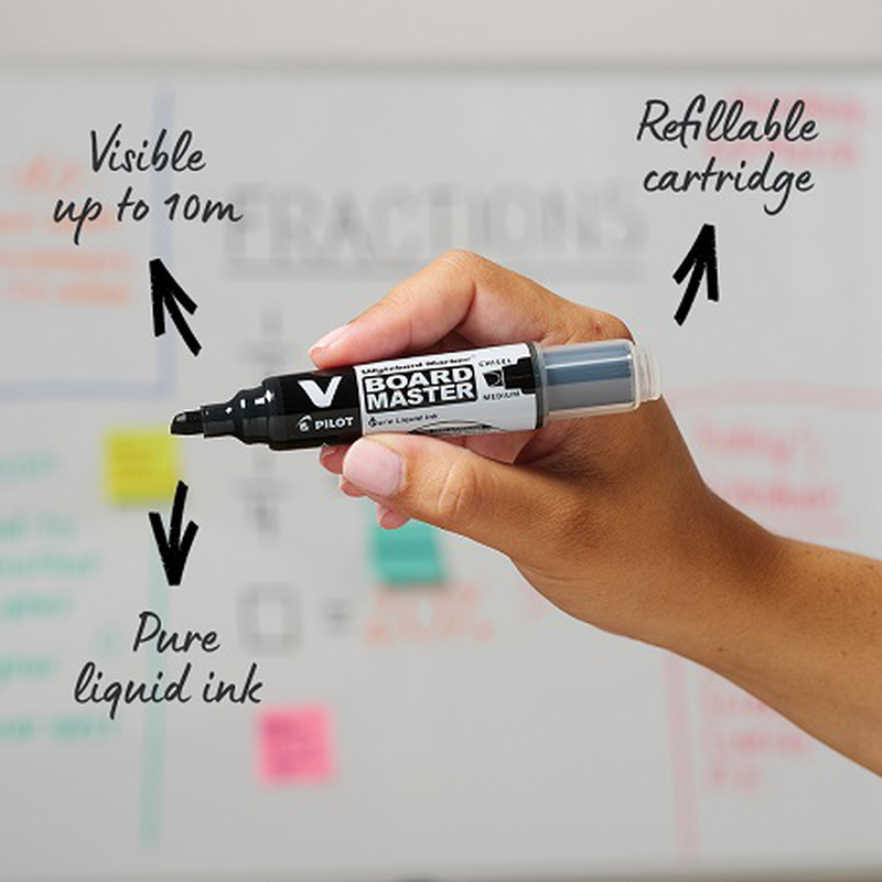 Pilot board master whiteboard marker black, , medium-null