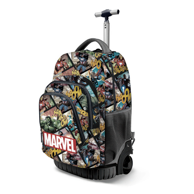 Avengers multicolour fan gts trolley backpack the avengers react, , medium