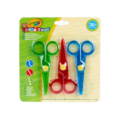 Crayola 3 mini kids scissors be028119, , medium