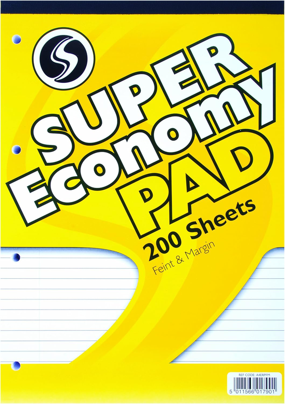 Product image: Silvine super economy pad 200 leaves, , medium-null