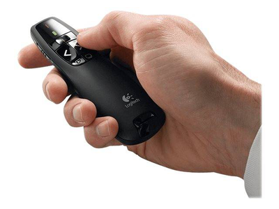 Logitech wireless presenter r400 / presentation remote control / rf, , medium
