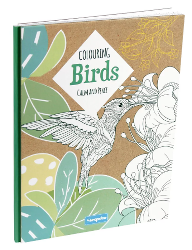 Colouring calm & peace - birds, , medium-null