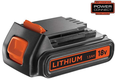 Black & decker bl1518-xj battery 18v li-ion 1.5ah, , medium