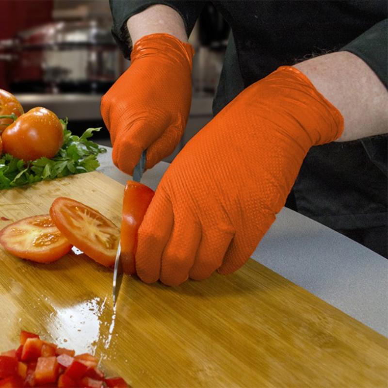 Product image: Power gloves nitrile orange (xl) 50pcs, , medium-null
