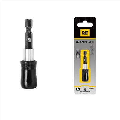Cat da01007 impact quick-release magnentic bit holder 65mm pack1, , medium