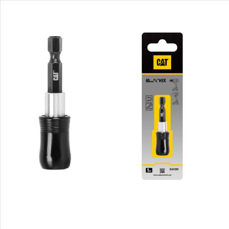 Cat da01007 impact quick-release magnentic bit holder 65mm pack1, , medium-null