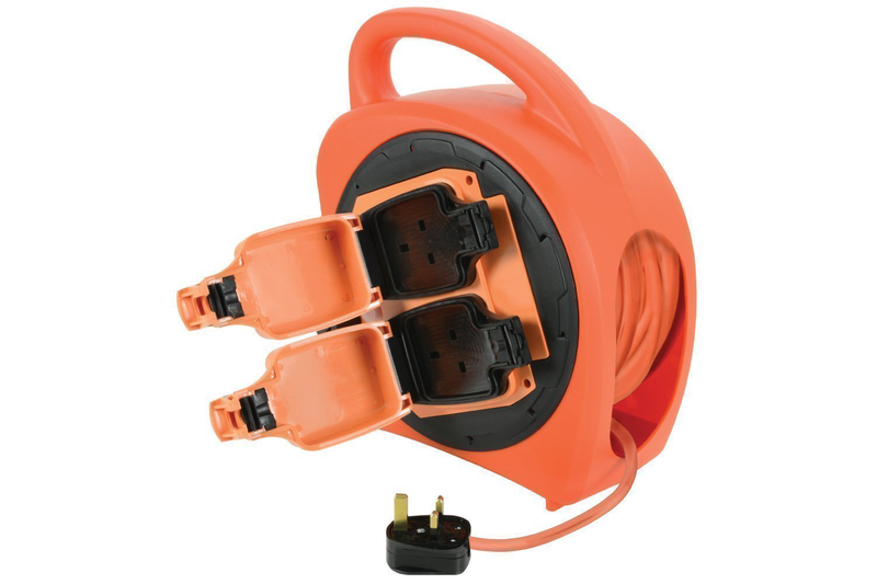Mercury 2-gang w/p extension reel 20.0m 429.880uk, , medium-null