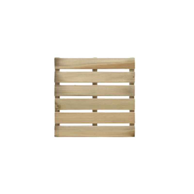 Wooden anti-slip tile 6 boards 40x40x2,8cm image number null