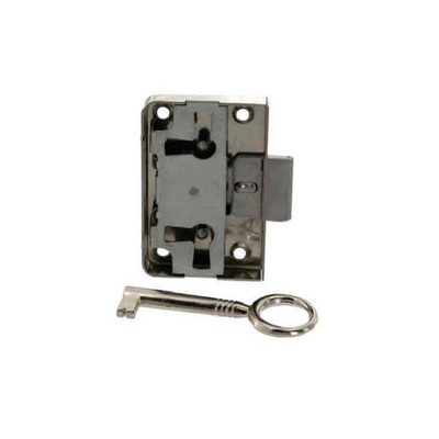 Locks for furniture 20x60x39mm and metal key, , medium