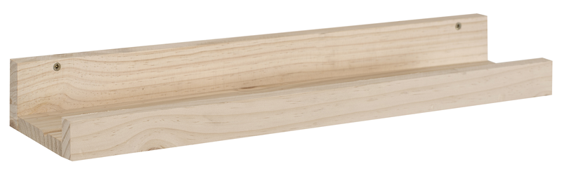 Astigarraga solid pine wood shelf for pictures 60cm width, , medium-null