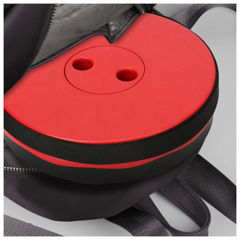 Folding stool 180kg - red/black, , medium-null