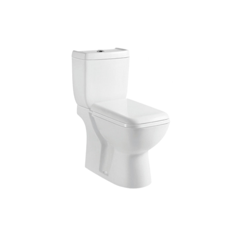Toilet bt-2007 2 pieces p-trap 180mm 66x35x79cm white, , medium-null