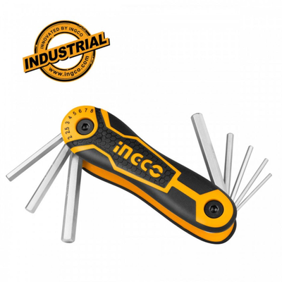 Ingco &sigma;&epsilon;&tau; ά&lambda;&lambda;&epsilon;&nu; &kappa;&lambda;&epsilon;&iota;&delta;&iota;ά cr-v 2&ndash;8mm 8 &tau;&epsilon;&mu;ά&chi;&iota;&alpha;, hhk14081, , medium