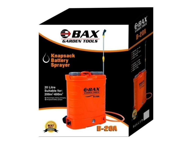 Product image: B-20a ψεκαστήρας πλάτης μπαταρίας με δοχείο 20 lit - bax, , medium-null