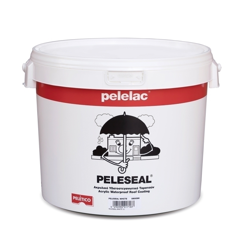 Peleseal&reg; acrylic&nbsp;waterproof roof coating white 5l, , medium-null