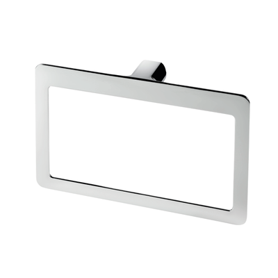 Decua towel ring, Chrome, medium