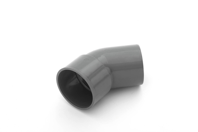 Λαιμος upvc 45° αρς/θηλ 63mm υδρορροων, , medium