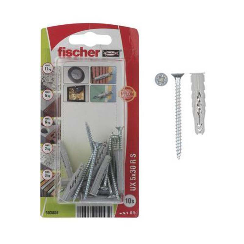 Fischer ux 5x30 r s k universal, , medium-null
