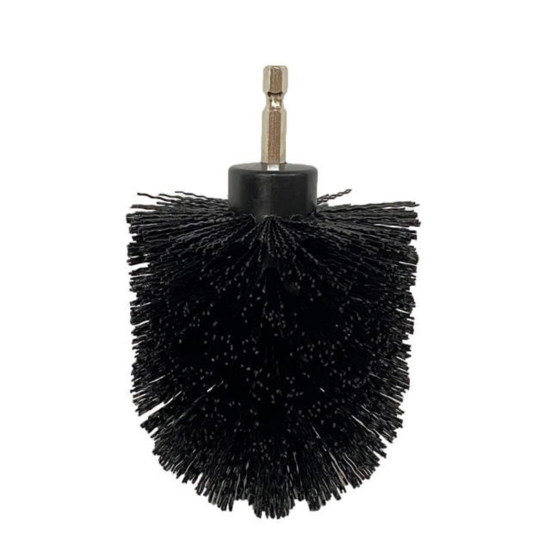 Drill power brush round - black, , medium-null